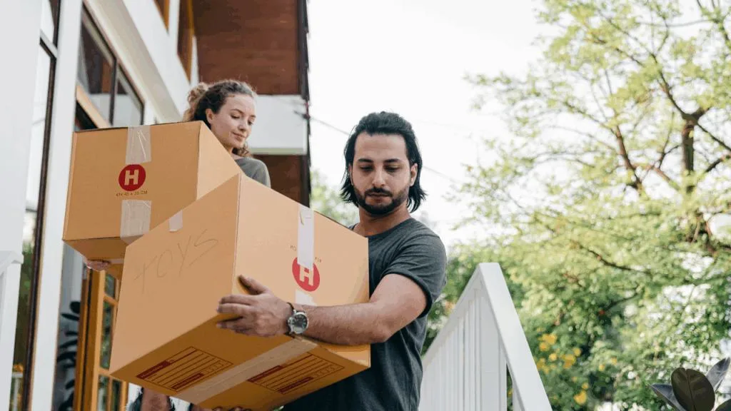 moving out stairs