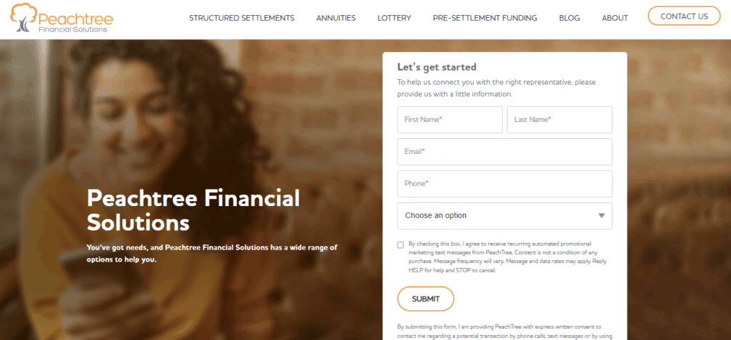 Peachtree Financial Solutions Site