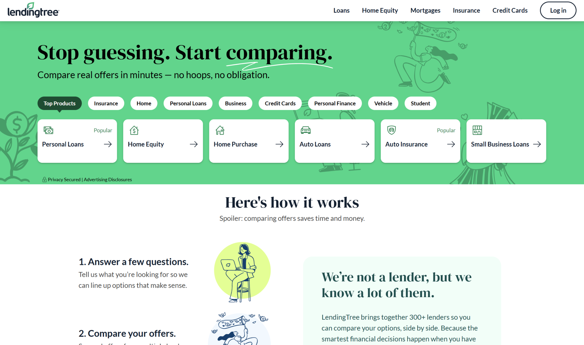 LendingTree: Best for Lender Coverage
